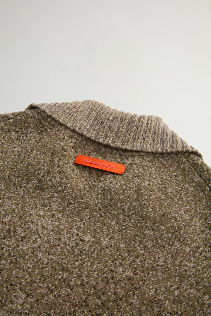 Sweater in Pure Virgin Wool with Jacquard Detailing by Todd Snyder
