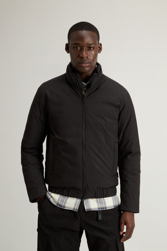 Padded Cloud Bomber  Black
