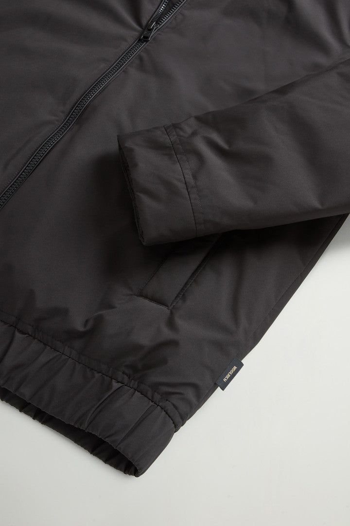 Padded Cloud Bomber  Black