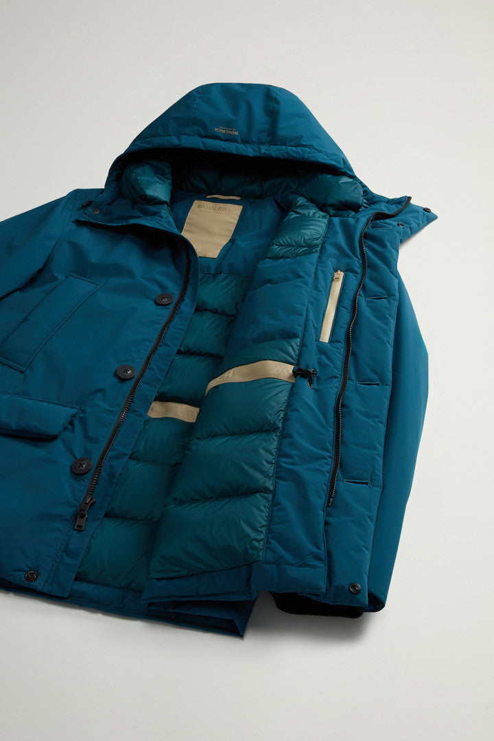 Cloud Arctic Parka with Hood Deep Water