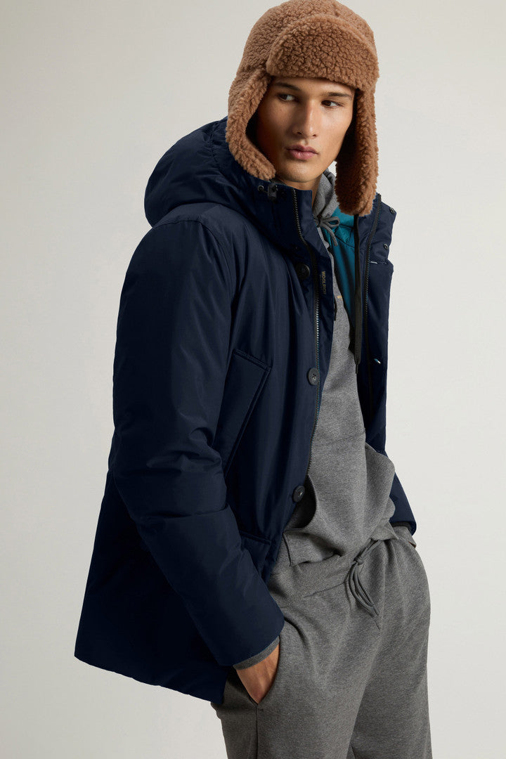 Cloud Arctic Parka with Melton Blue