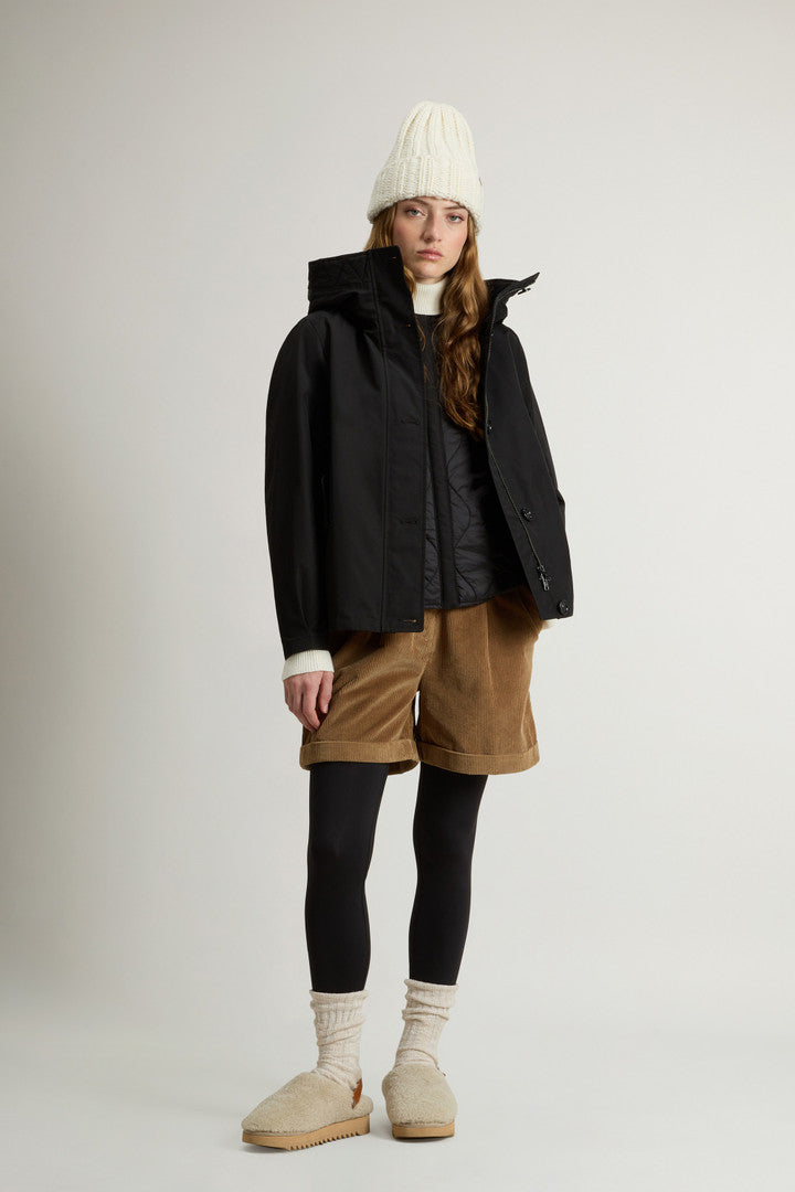 3-in-1 Jacket in Ramar Cloth Black