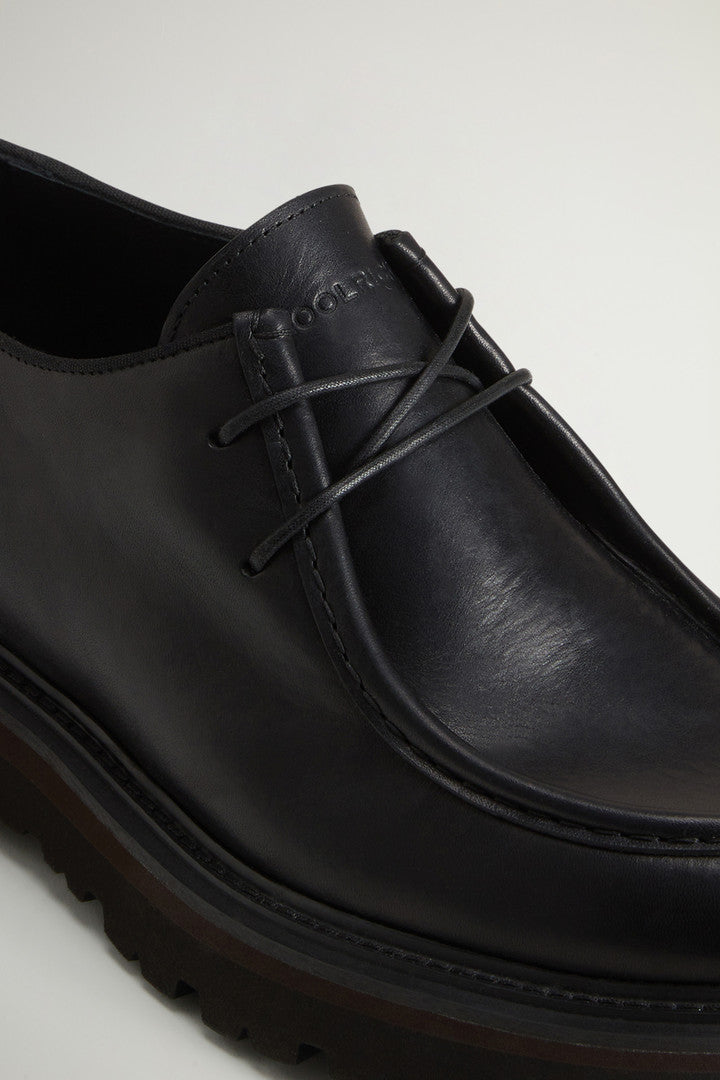 Upland Derby Shoes Black