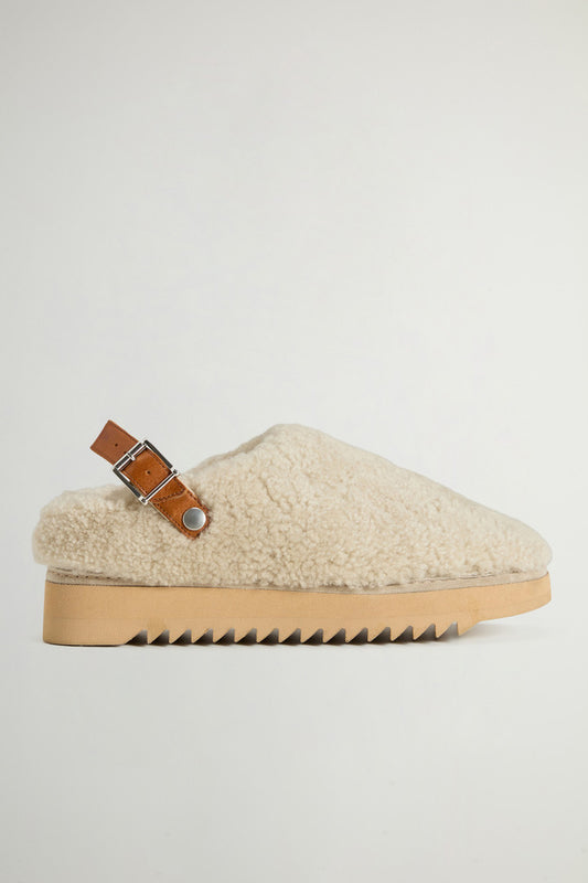Shearling Mules