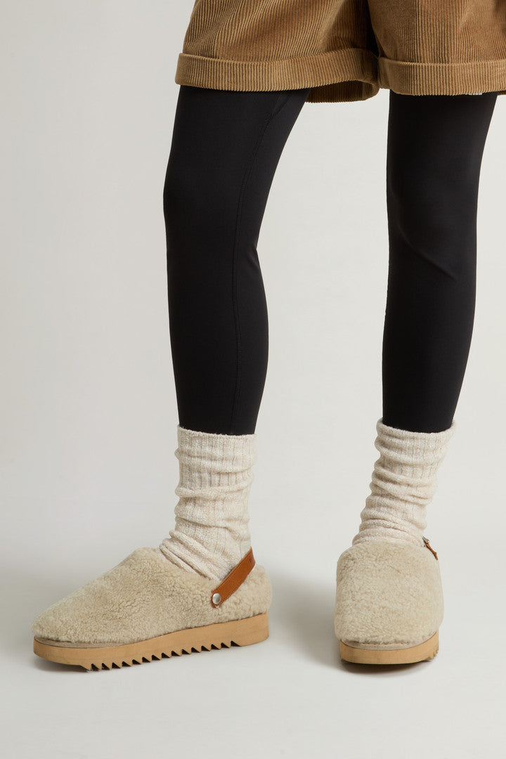 Shearling Mules
